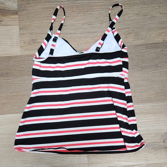 **SUMMER SALE** Pure Paradise Twist Top Tankini Sz 34D Swim Bathing BIN BB - Picture 3 of 3